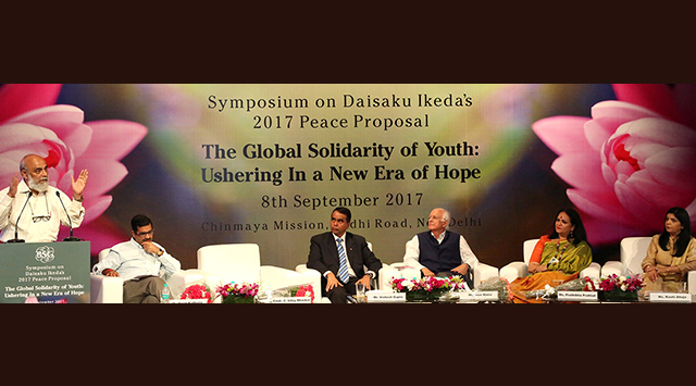 Symposium on SGI President Daisaku Ikeda’s 2017 Peace Proposal Held in Delhi