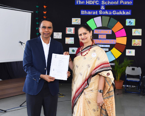 BSG collaborates with The HDFC School, Pune to launch an SDG Club in the School