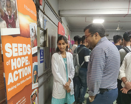 BSG conducts Seeds Of Hope & Action Exhibition in Maulana Azad Medical College, Delhi