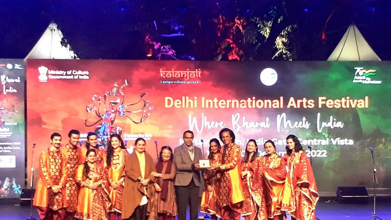 BSG Arts Division performs in the Delhi International Arts Festival 2022