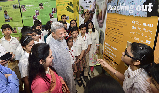 Seeds of Hope (SOH) exhibition in ASN Senior Secondary School
