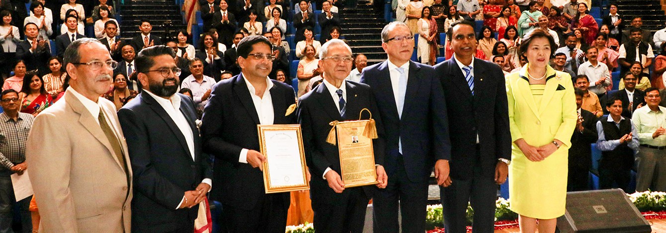 Manav Rachna University Confers Honoris Causa on SGI President Daisaku Ikeda