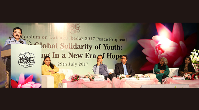 Symposium on SGI President Daisaku Ikeda’s 2017 Peace Proposal Held in Jaipur