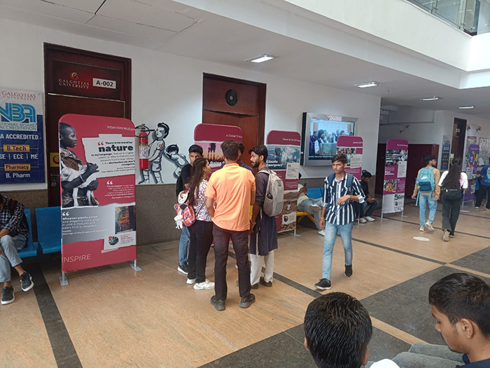 Impacting Society: The 89th SOHA Exhibition at Galgotiyas University, Greater Noida