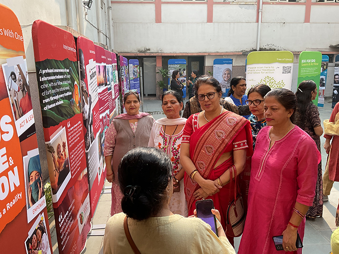 SOHA exhibition Inspires Educators at DIET, Moti Bagh
