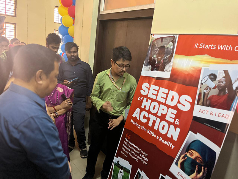 Seeds of Hope & Action Exhibition inspires Sustainability Action at Odisha University of Technology and Research (OUTR), Bhubaneshwar